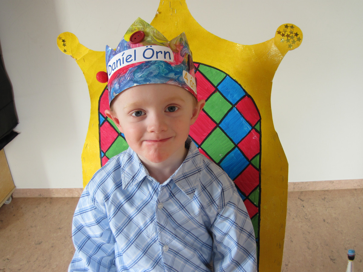 Daníel Örn 4 ára