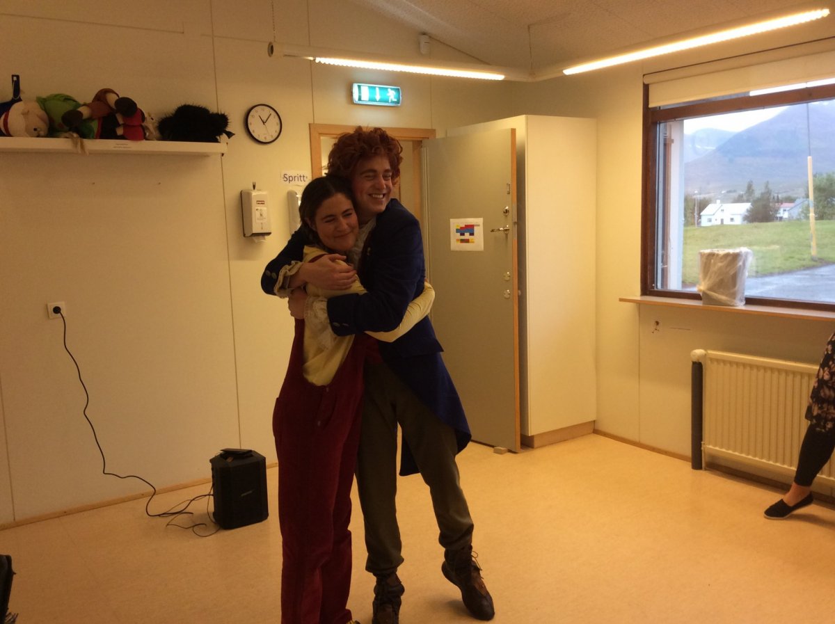 Benedikt búálfur í heimsókn