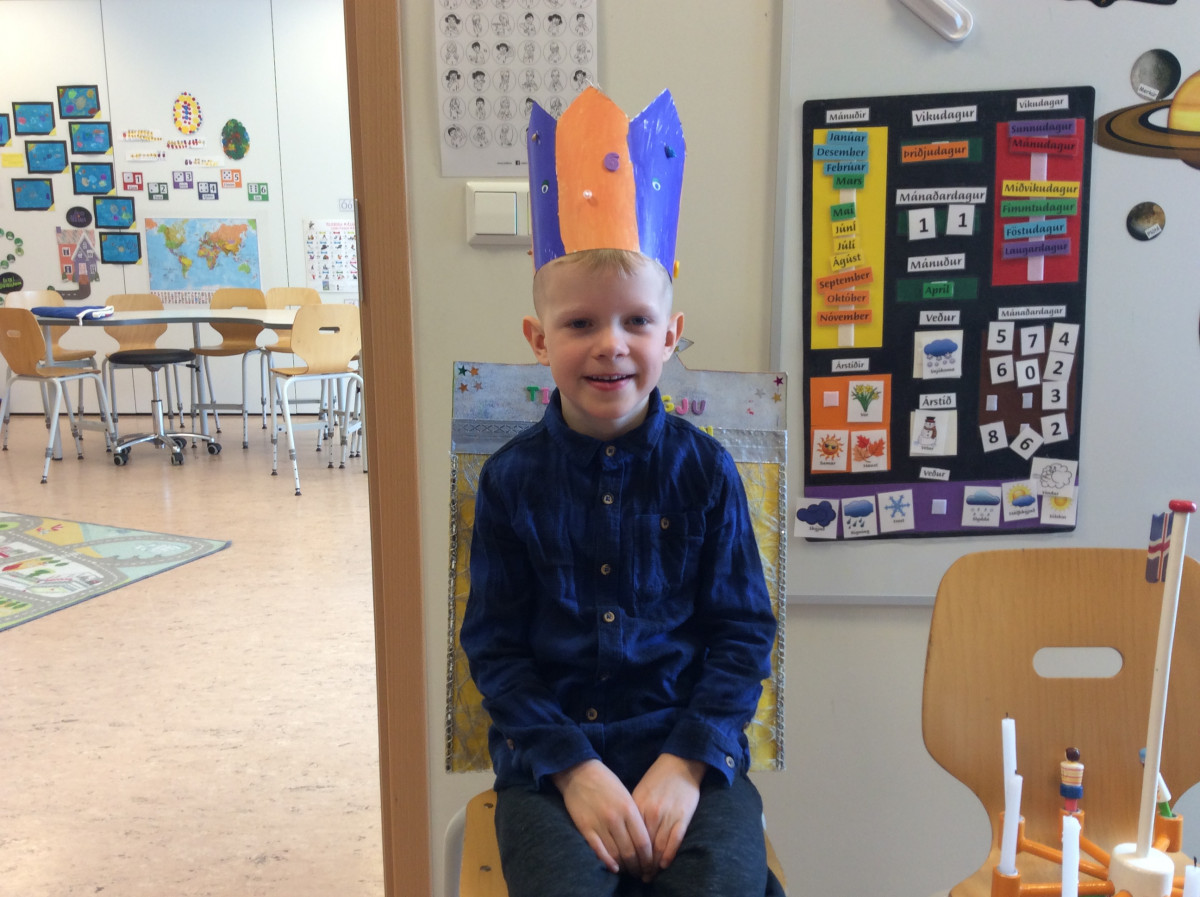 Hákon Þór 6 ára