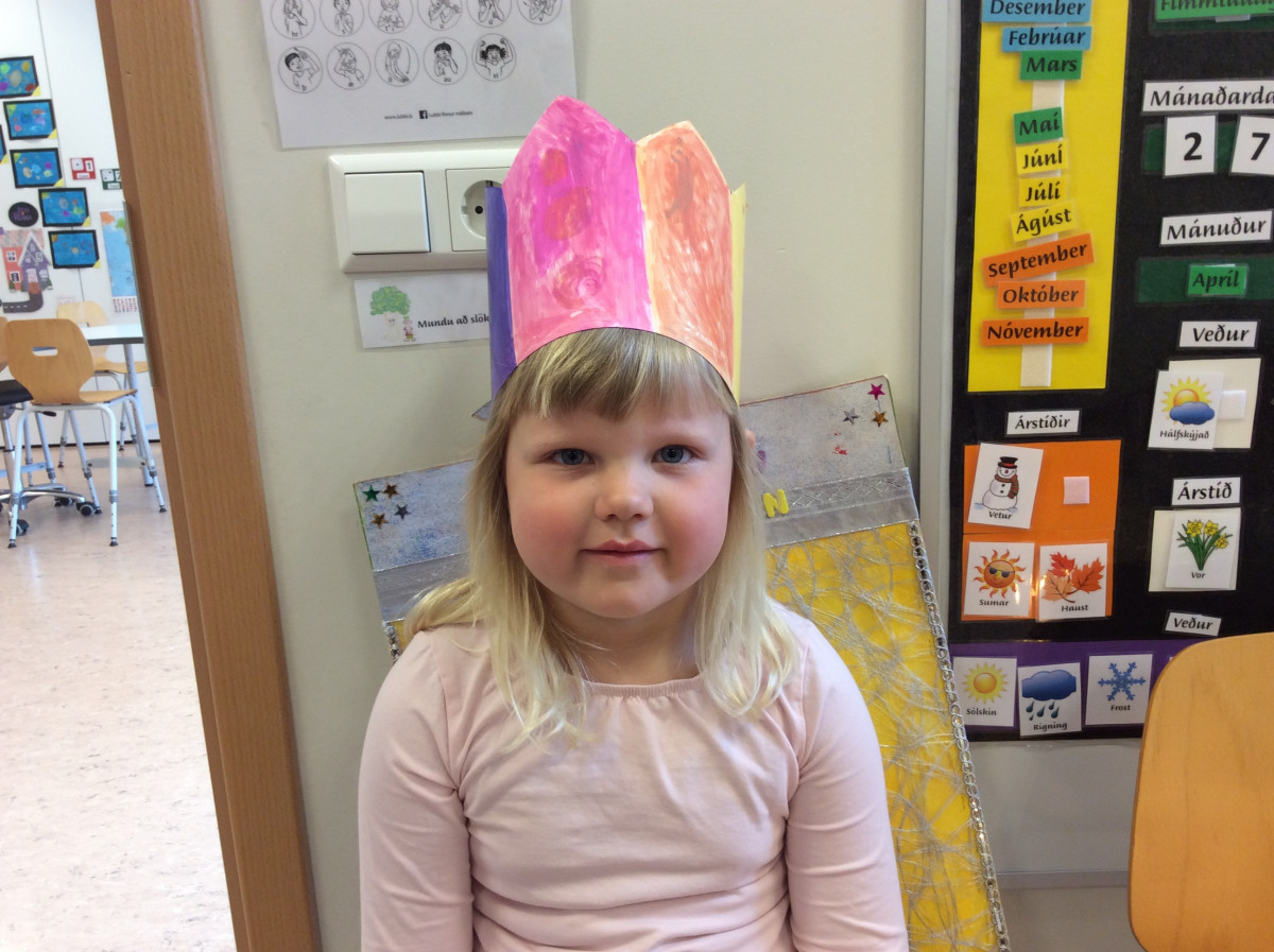 Júlía Franklín 6 ára