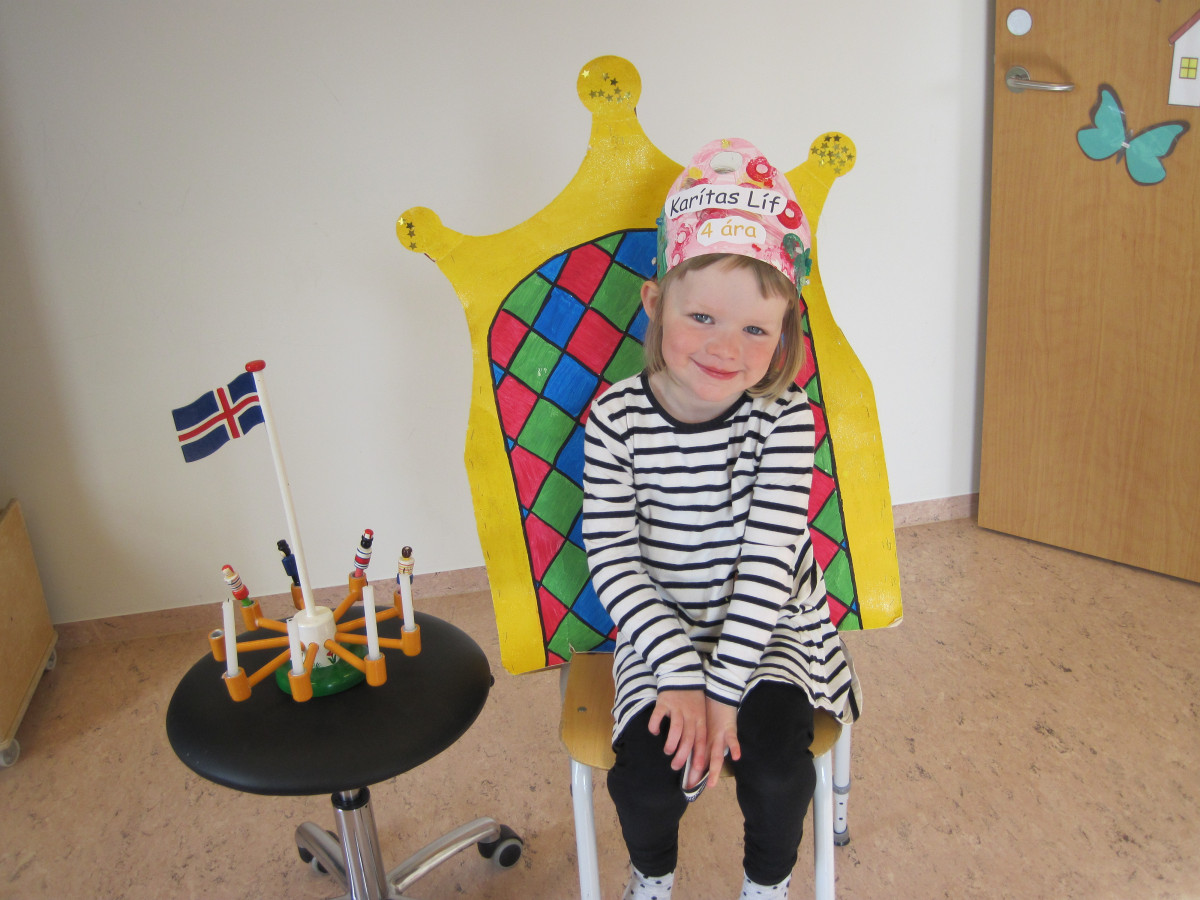 Karítas Líf 4 ára