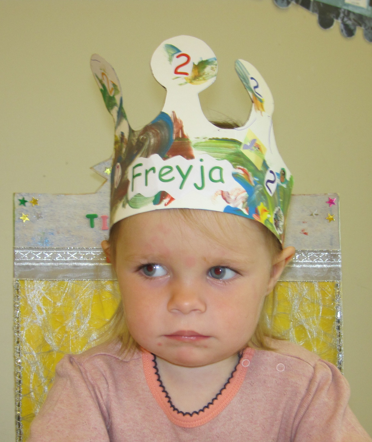 Freyja 2 ára