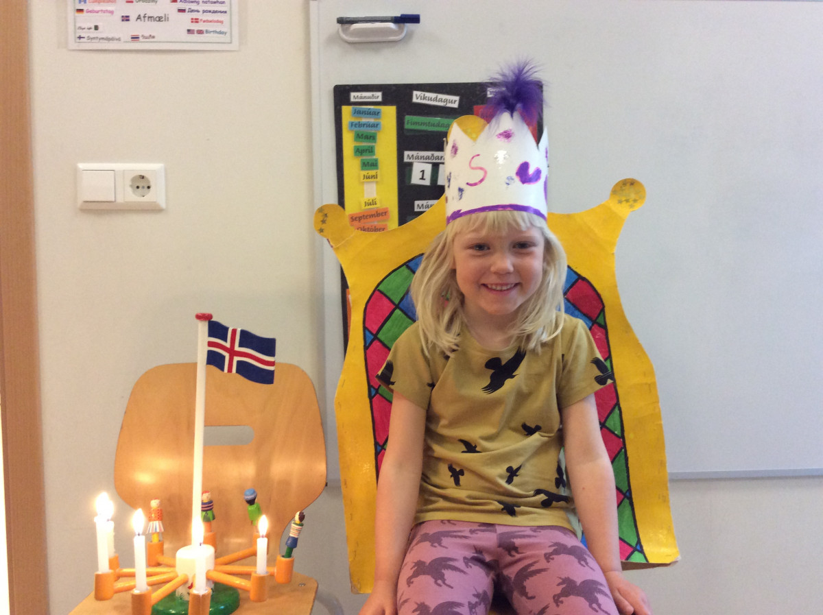 Sóley Elizabeth 5 ára