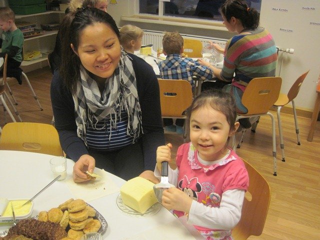Mömmukaffi í tilefni konudagsins