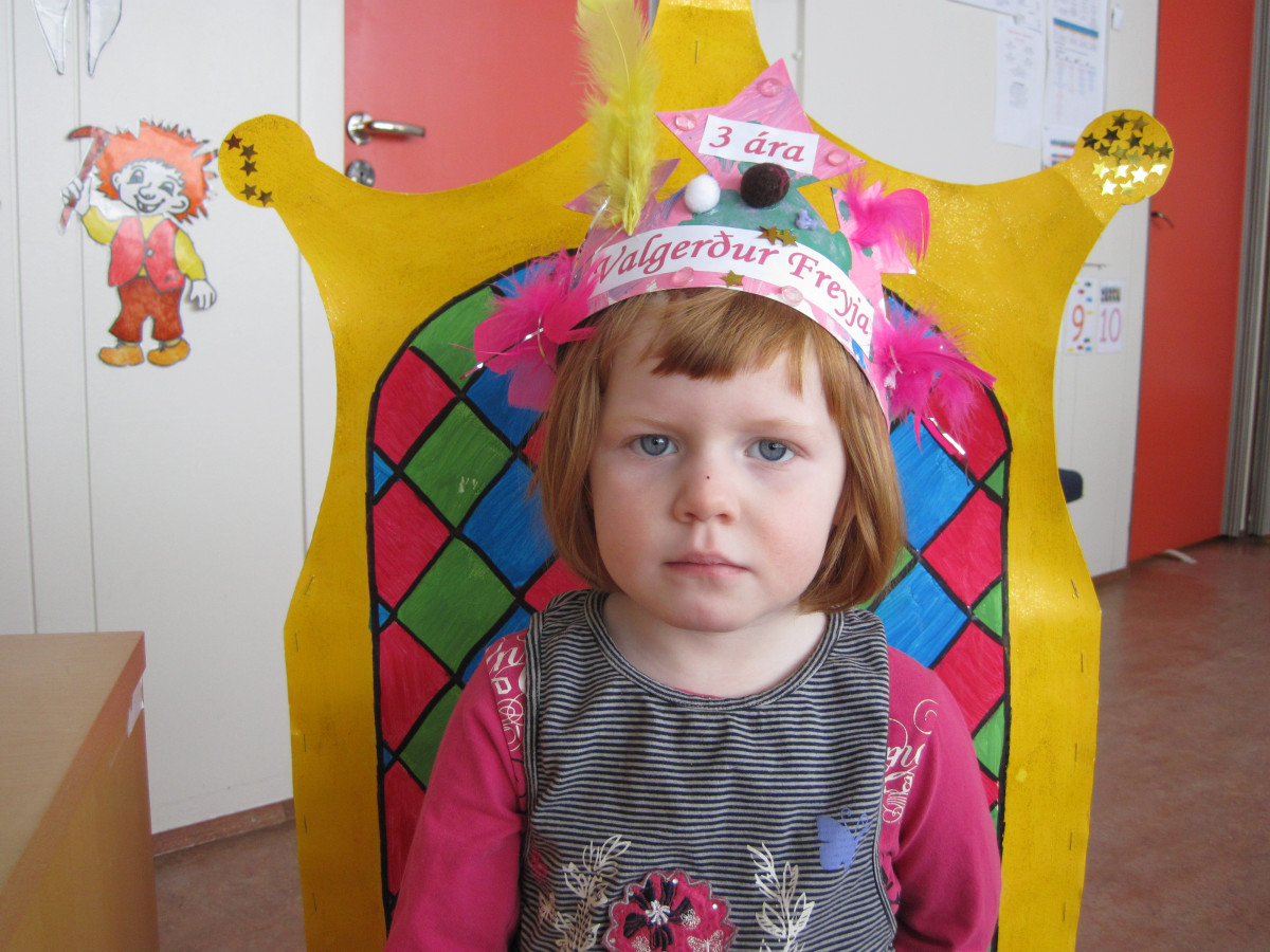Valgerður Freyja 3. ára