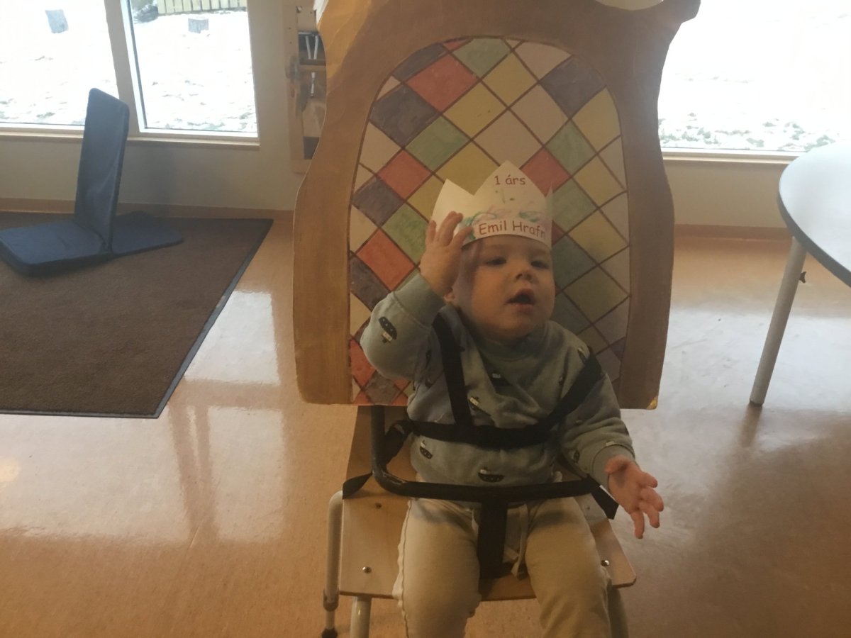 Emil Hrafn 1 árs