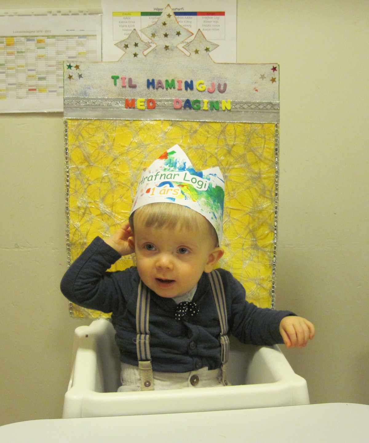 Hrafnar Logi 1 árs
