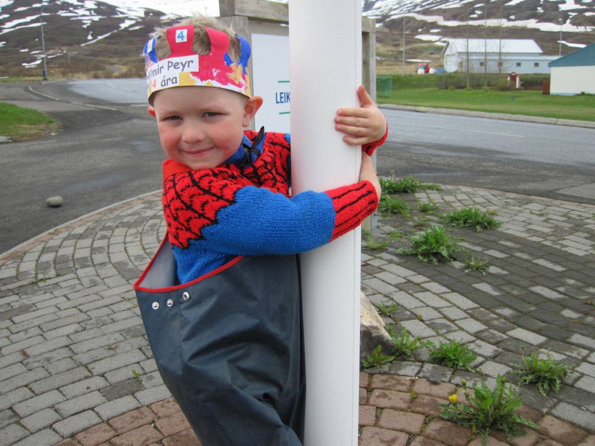 Hilmir Þeyr 4 ára