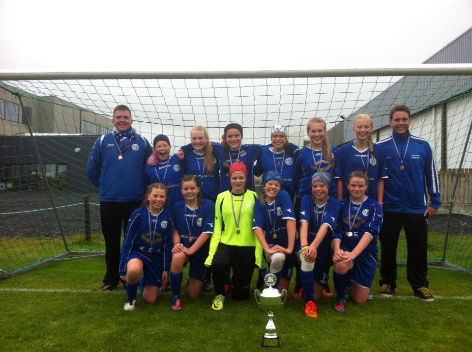 Íslandsmeistarar í 4. flokki kvenna í knattspyrnu