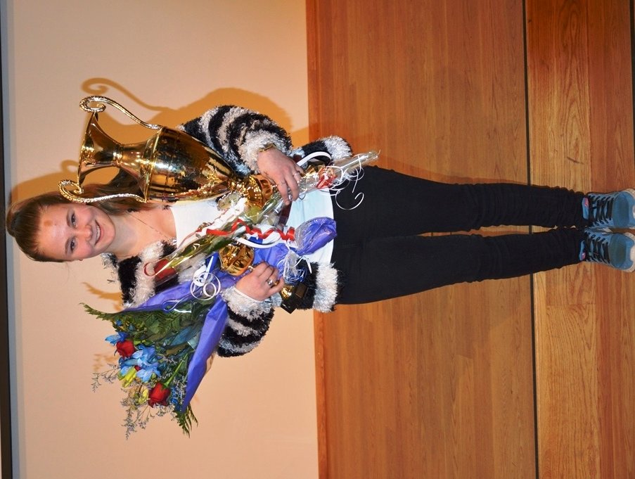 Íþróttamaður Dalvíkurbyggðar 2014 er Ólöf María Einarsdóttir