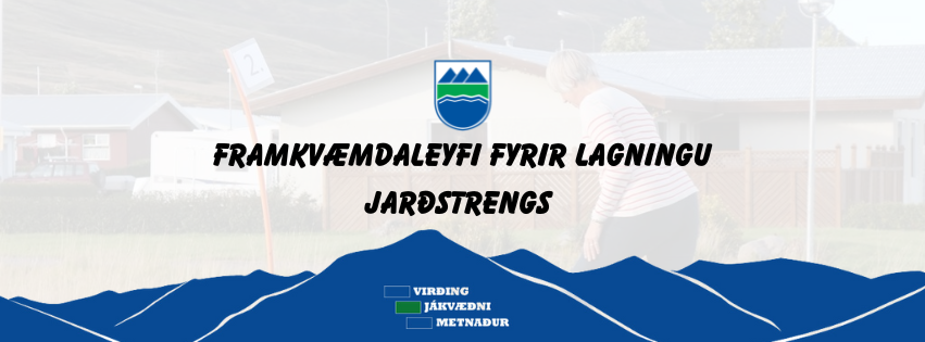 Framkvæmdaleyfi fyrir lagningu jarðstrengs