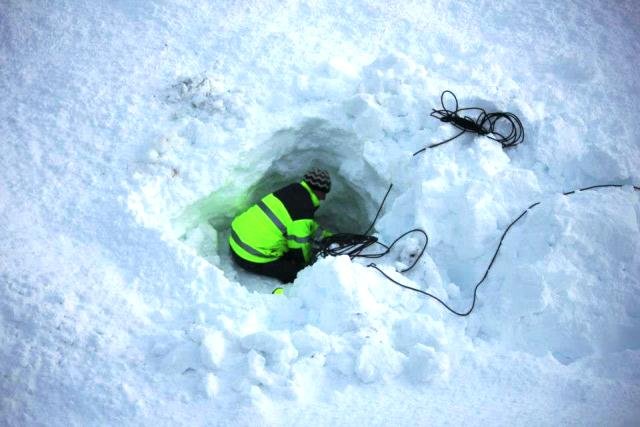 Snjóþyngsli í Dalvíkurbyggð