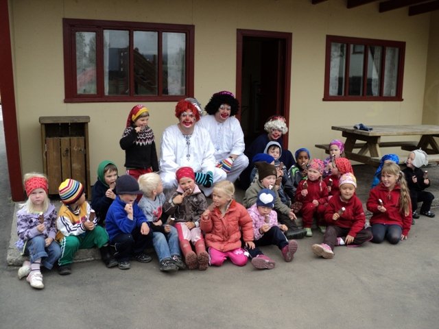 Trúðarnir í veisluþjónustunni