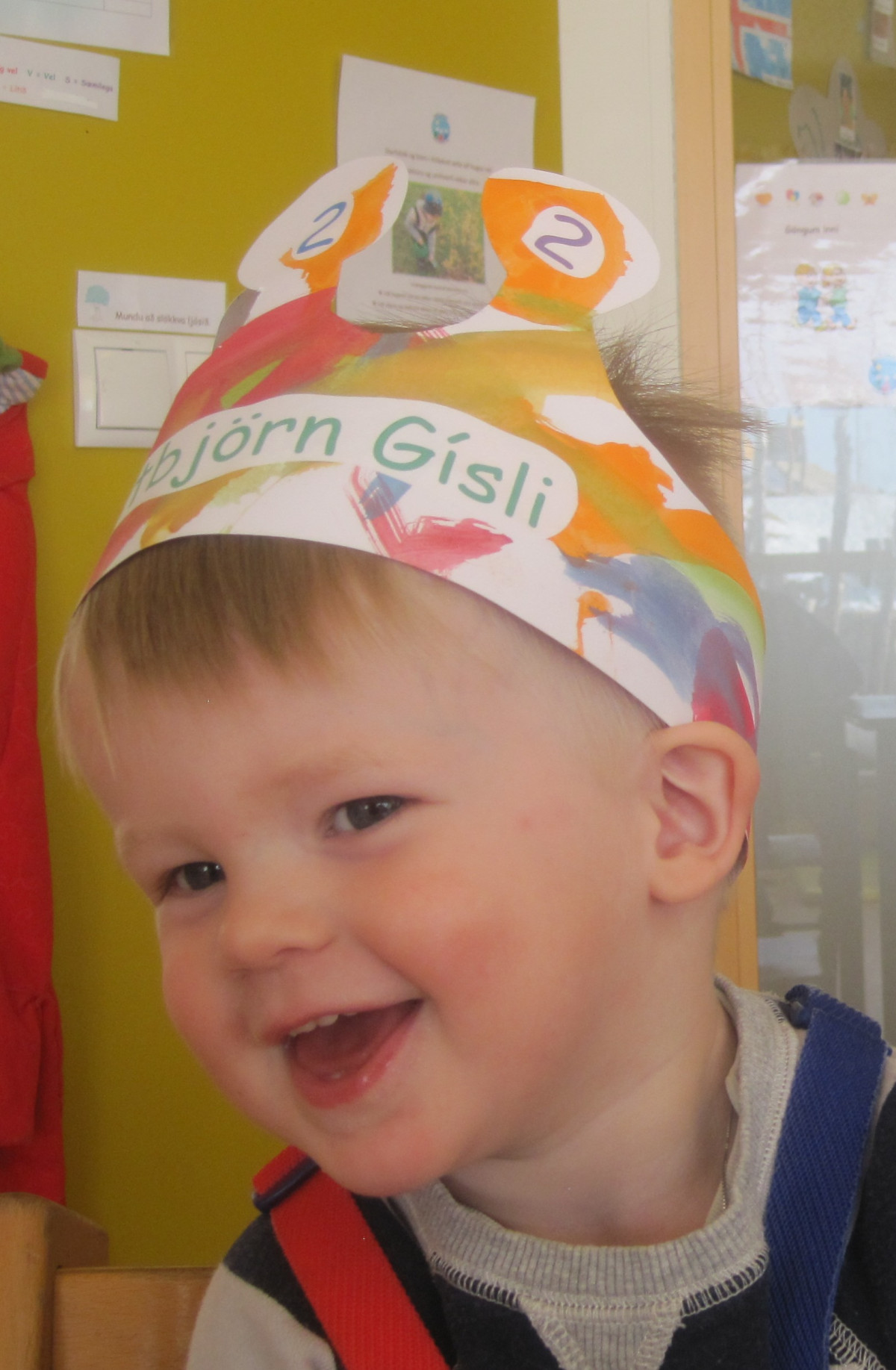 Kristbjörn Gísli 2 ára