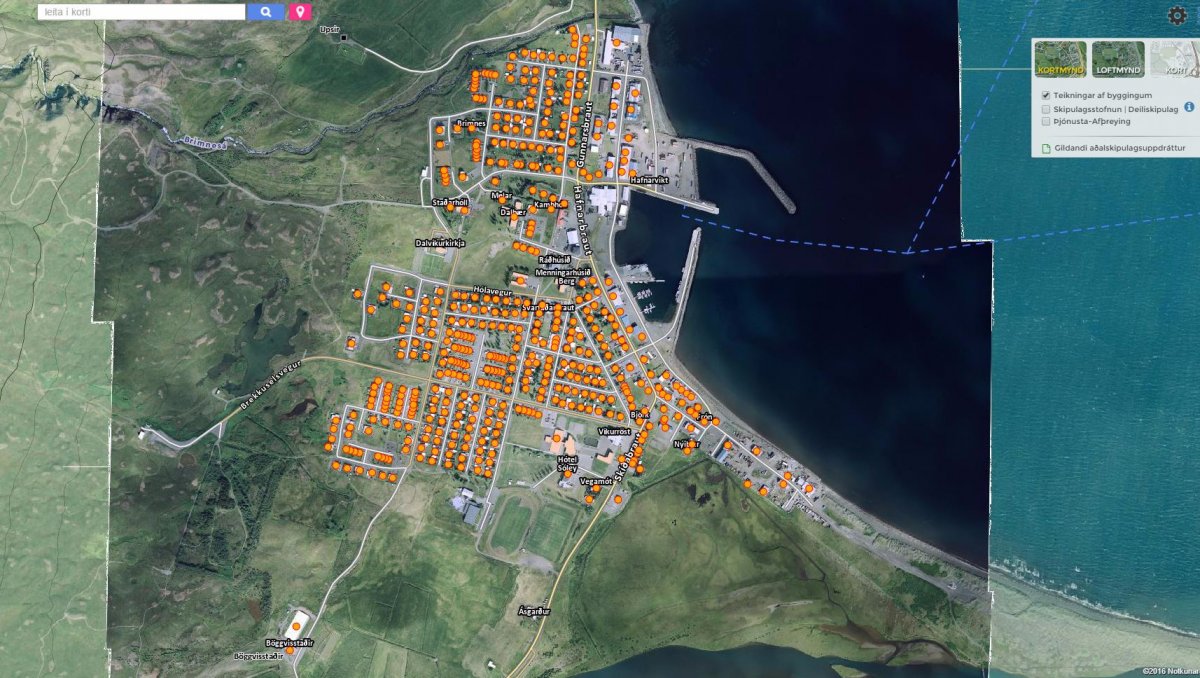 Teikningasafn sveitarfélagsins aðgengilegt á heimasíðunni