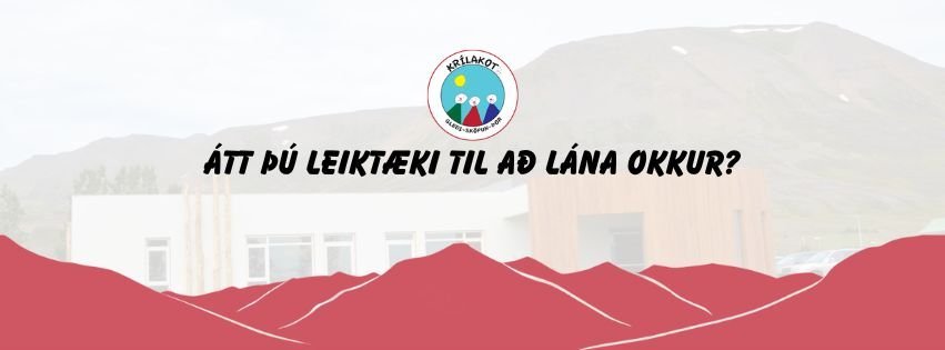 Átt þú leiktæki til þess að lána okkur?