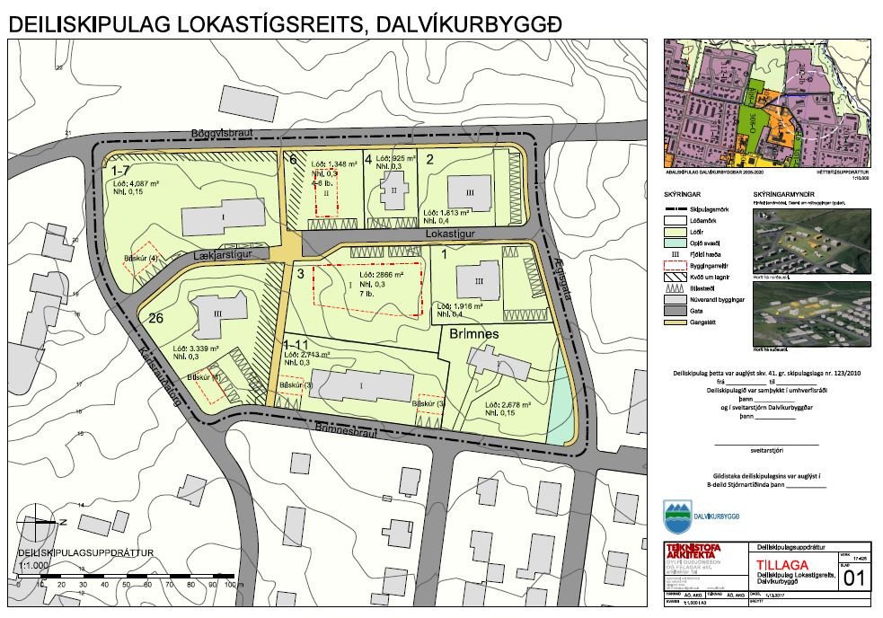 Auglýsing um skipulagsmál í Dalvíkurbyggð