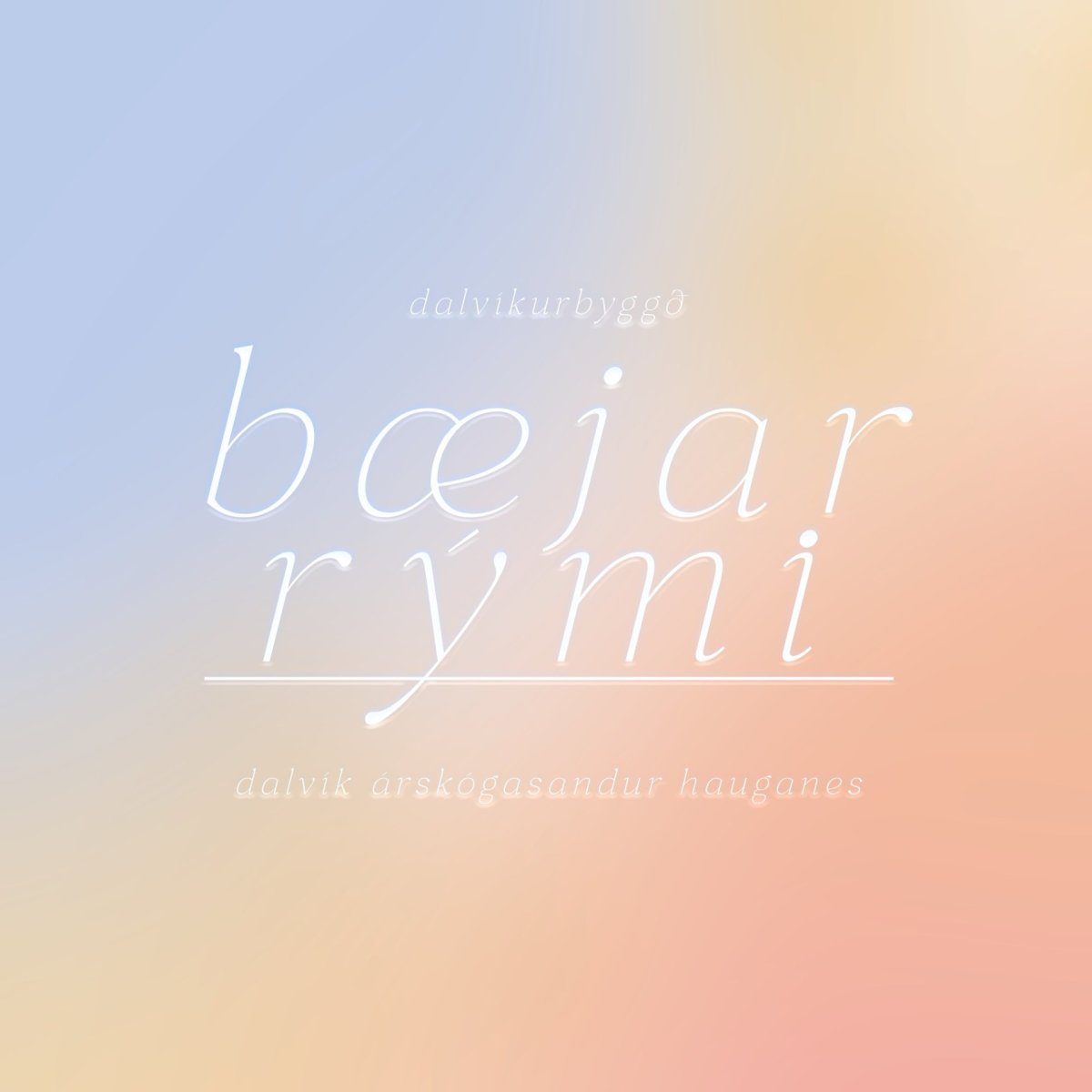 Mannlífsverkefni í Dalvíkurbyggð sumarið 2023