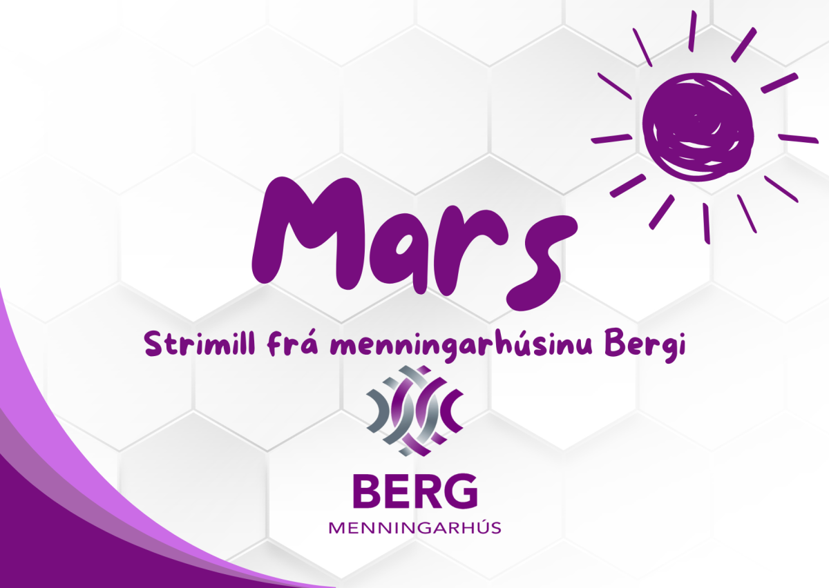 Mars strimill frá Menningarhúsinu Bergi