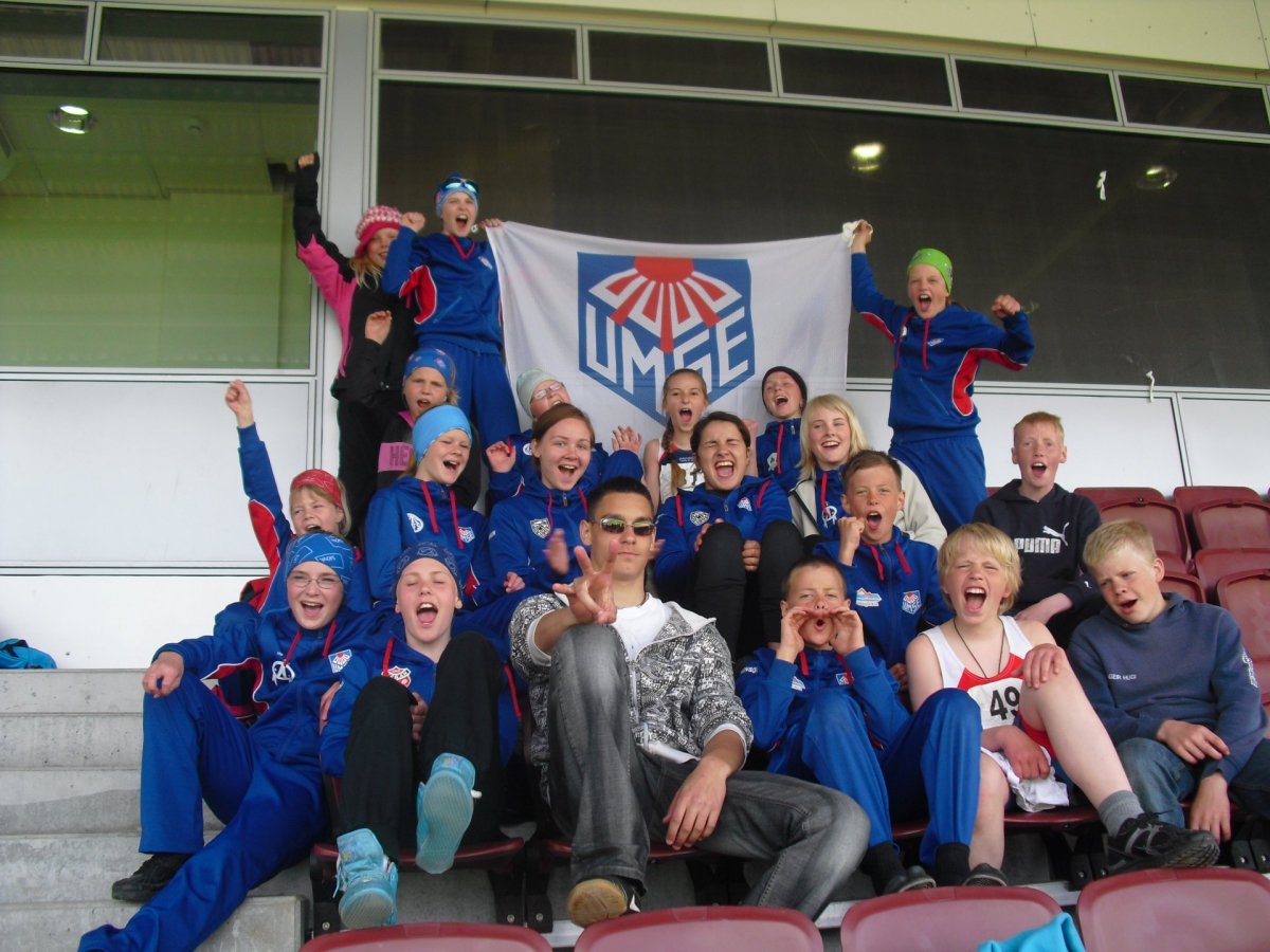 Íslandsmeistarar á frjálsíþróttamóti 11-14 ára