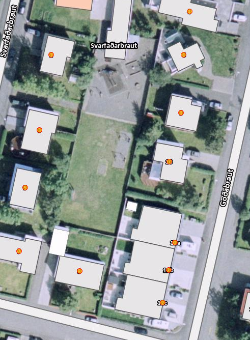 Tillögur vegna opna svæðis við Kátakot