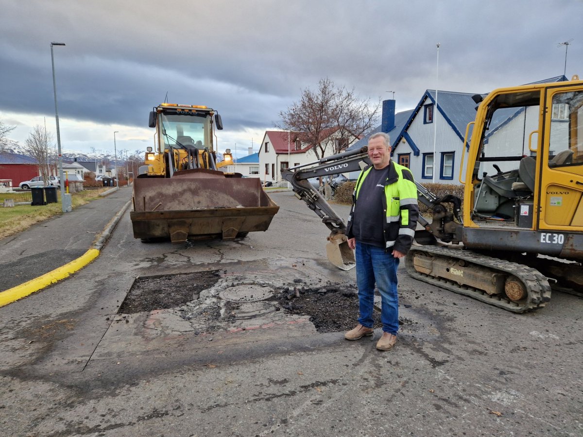 Tilkynning vegna malbiksviðgerða
