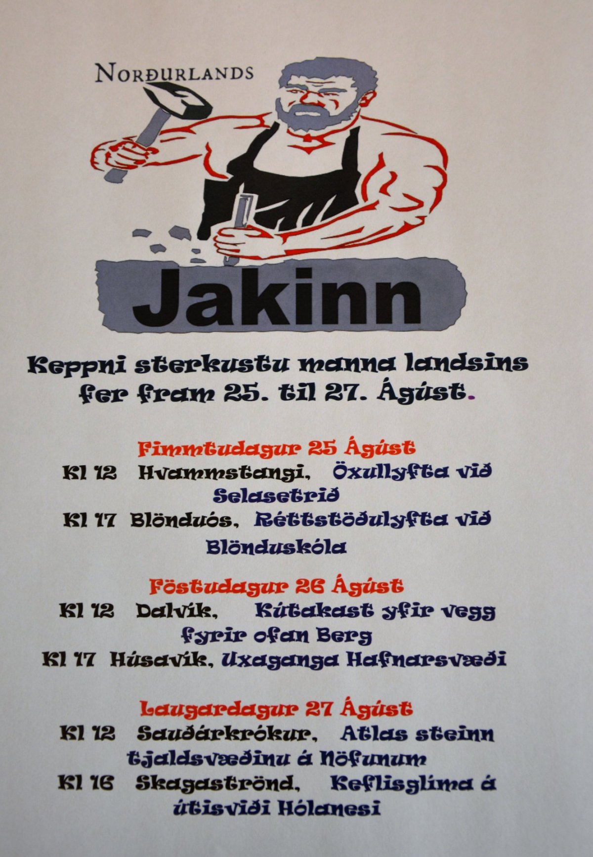 Norðurlandsjakinn á Dalvík