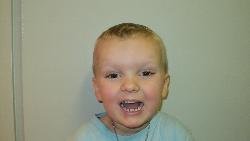 Veigar og Arna Dögg 4 ára