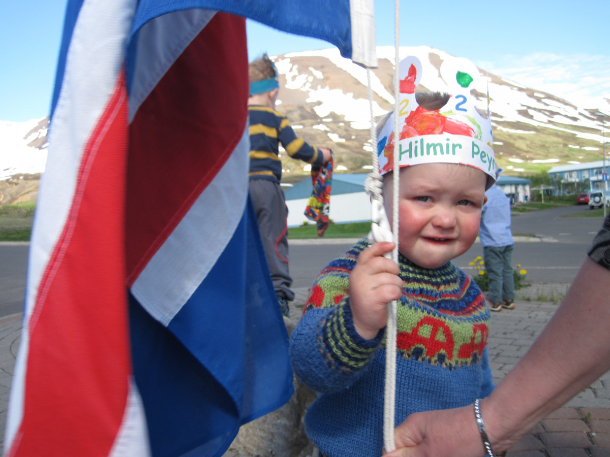 Hilmir Þeyr 2 ára