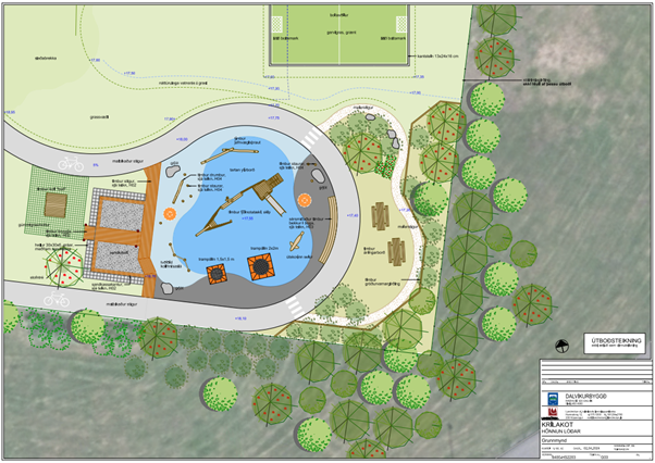 Endurnýjun á leiksvæðinu á Krílakoti.