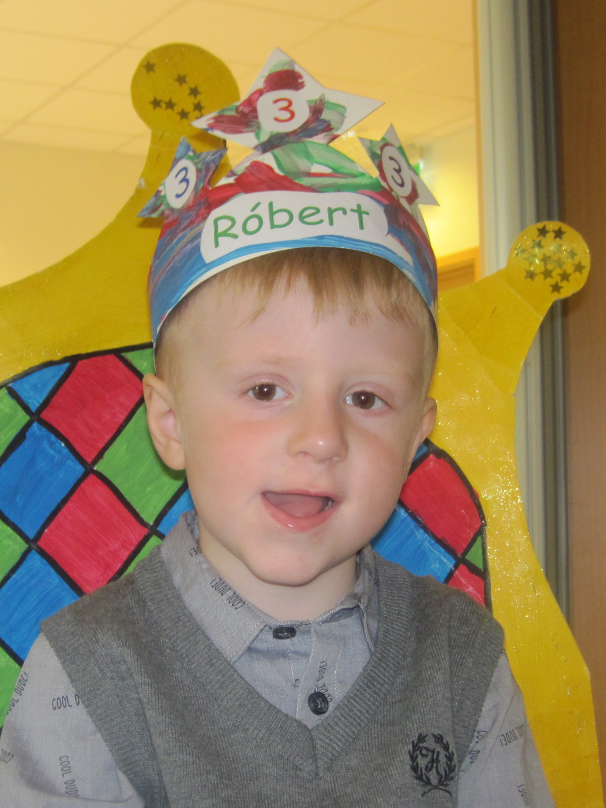Róbert 3 ára