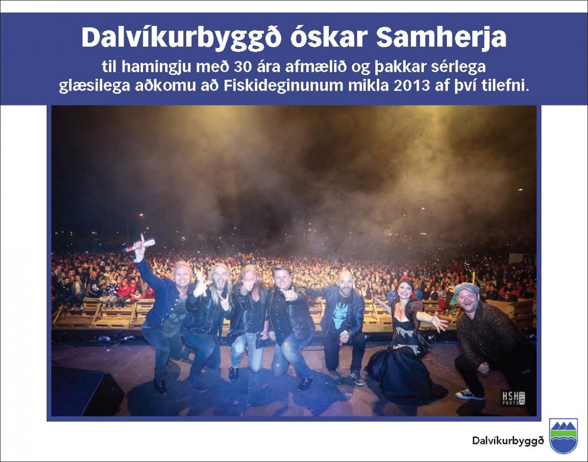 Samherji 30 ára - glæsileg aðkoma að Fiskideginum mikla