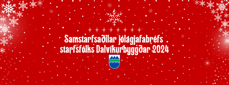 Samstarfsaðilar jólagjafabréfs Starfsfólks dalvíkurbyggðar 2024