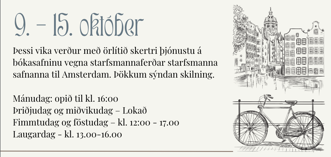 Athugið - Skert þjónusta