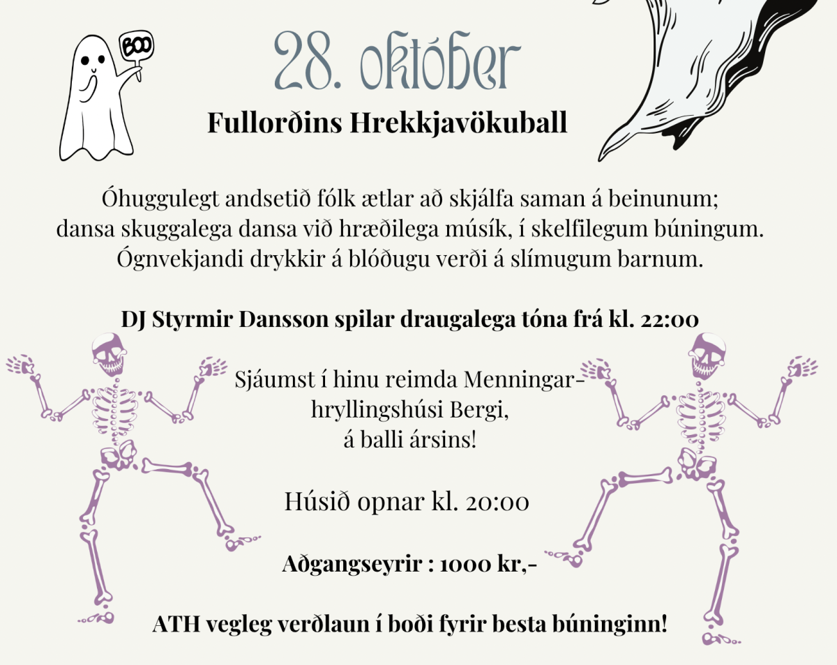 Fullorðins Hrekkjavökuball!