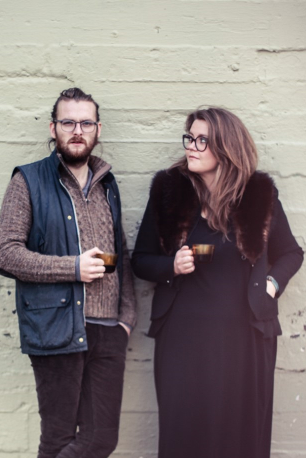 Sigríður Thorlacius og Guðmundur Óskar í Bergi