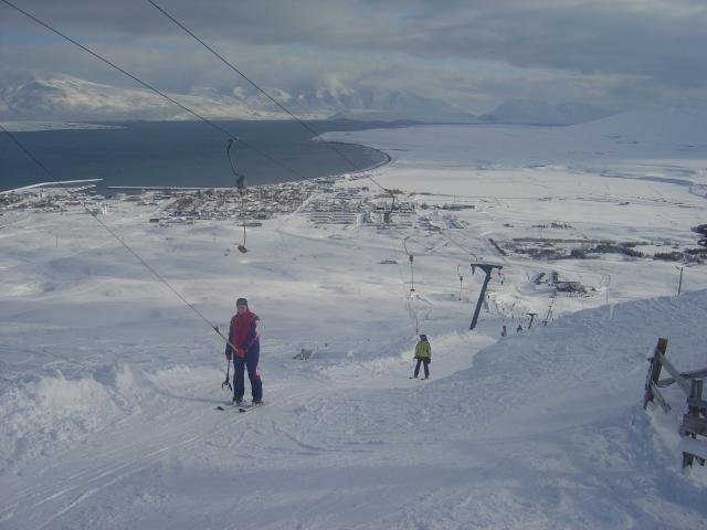 Skíðasvæðið opnaði um helgina