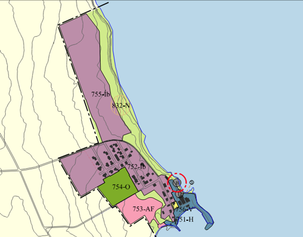 Borhola fyrir jarðsjó við Sjávarstíg 2, Hauganesi - Breyting á Aðalskipulagi Dalvíkurbyggðar 2008-20…