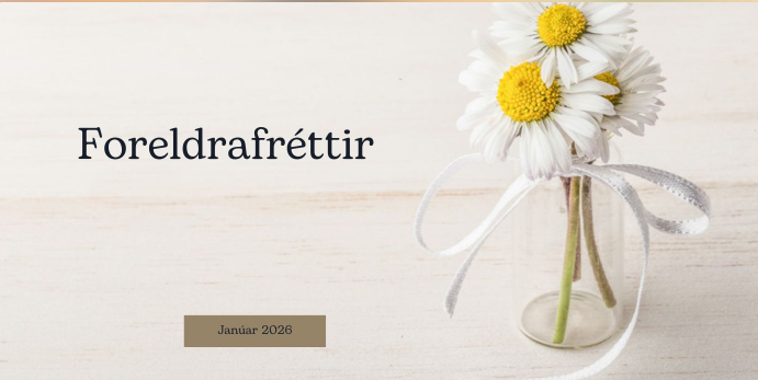 Fréttabréf Dalvíkurskóla