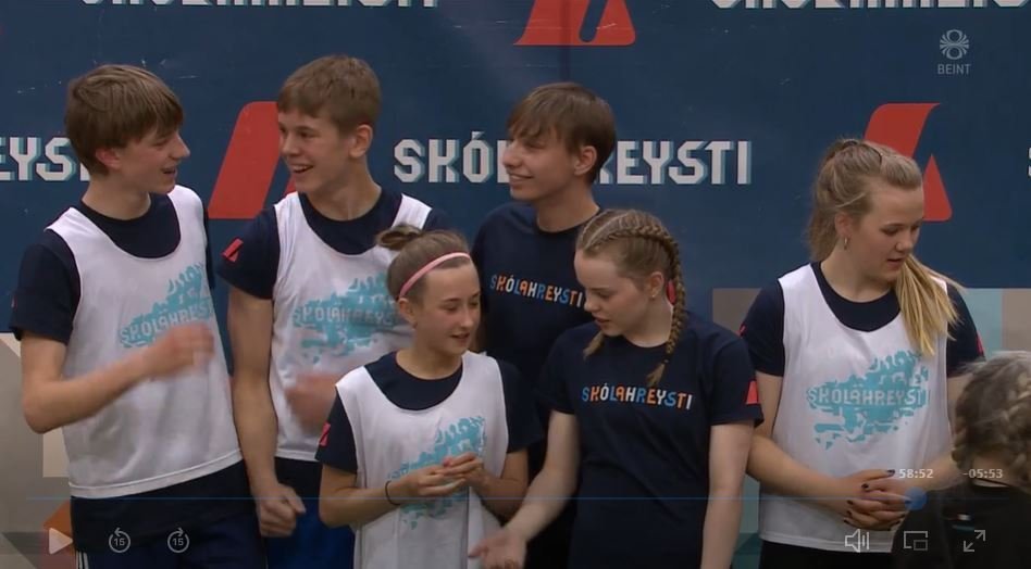 Lið skólans vann sinn riðil í Skólahreysti