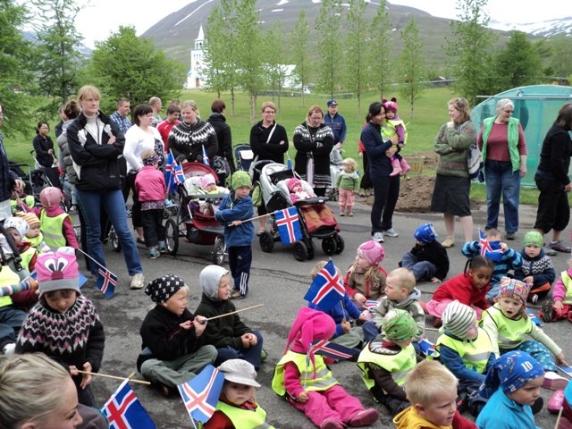 17. júní skrúðganga