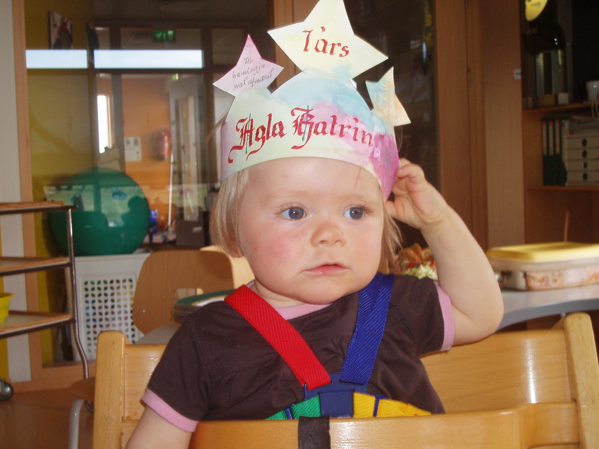 Agla Katrín 1. árs