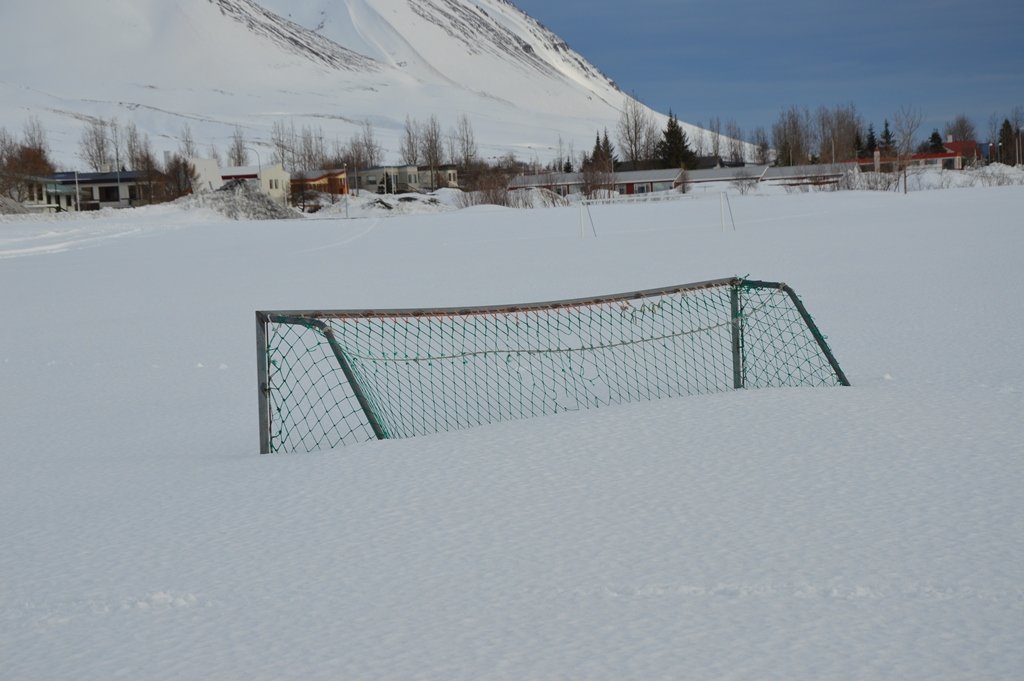 1000 vörubílar af snjó
