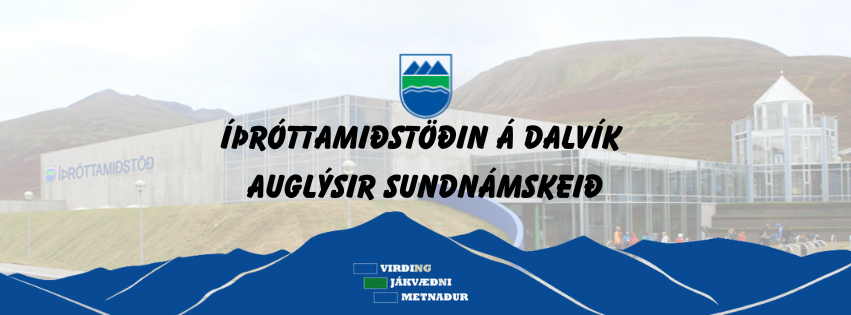 Íþróttamiðstöðin á Dalvík auglýsir sundnámskeið í Sundlauginni á Dalvík vorið 2024