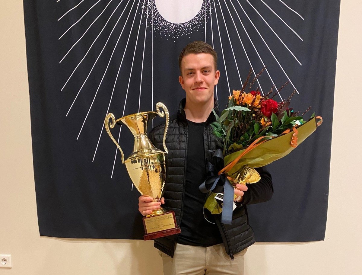 Sveinn Margeir Hauksson er íþróttamaður Dalvíkurbyggðar 2020