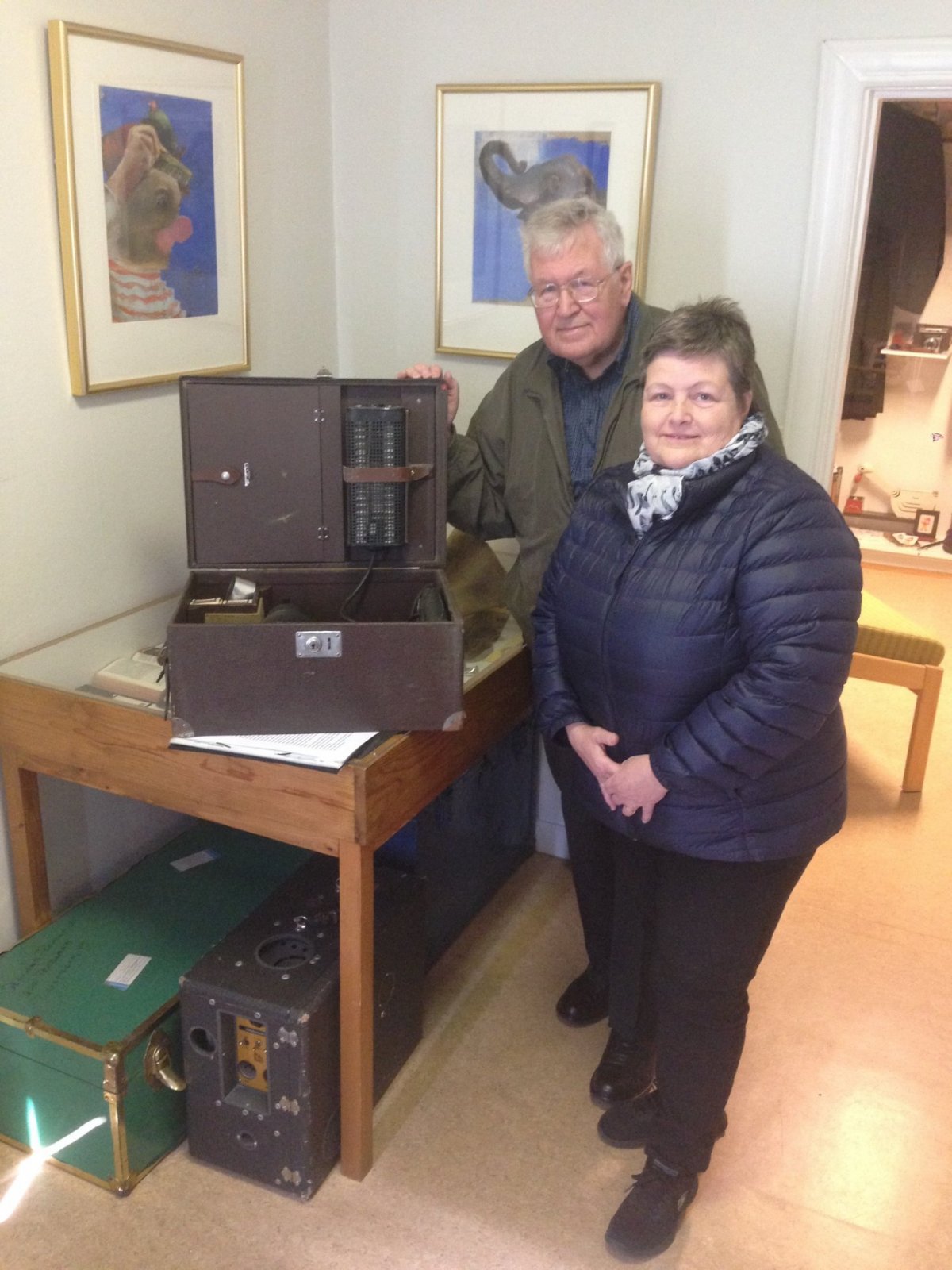 Byggðasafninu Hvoli færð góð gjöf