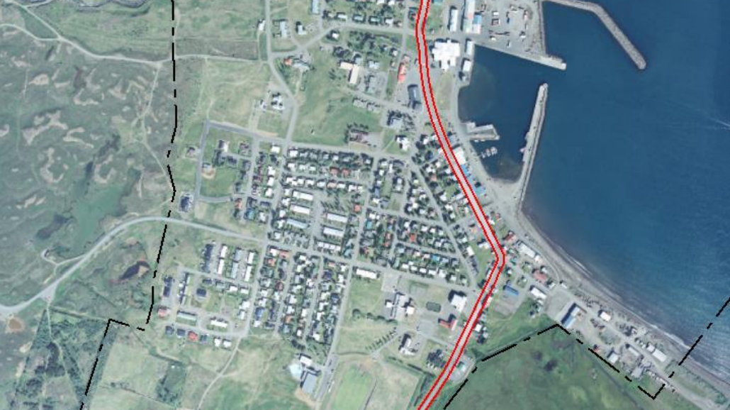 Tillaga að deiliskipulagi fyrir Þjóðveginn í gegnum Dalvík