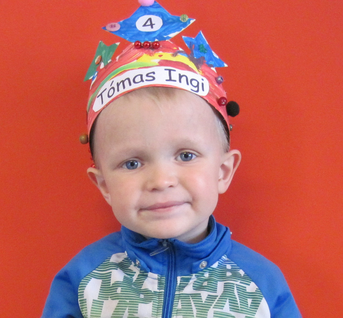 Tómas Ingi 4 ára