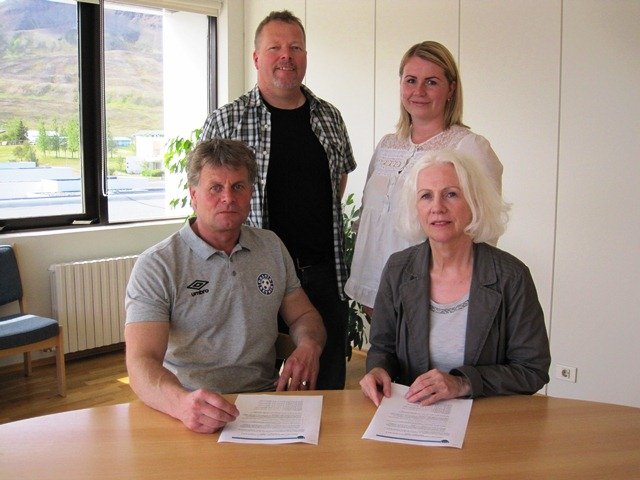 Samningur vegna tjaldsvæðisgæslu fyrir Fiskidagsvikuna