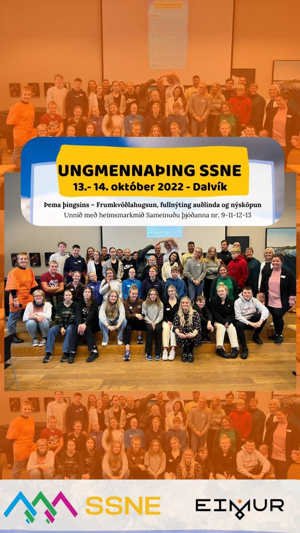 Vel heppnað Ungmennaþing SSNE á Dalvík